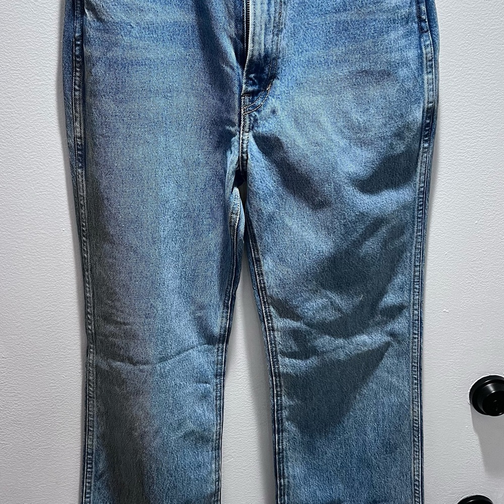 Reformation NWT Jeans Georgia retro high-rise flare Blue Jeans Women's size 29 - Picture 11 of 16